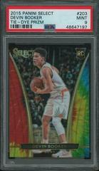 Devin Booker [Tie Dye Prizm] #203 Basketball Cards 2015 Panini Select Prices