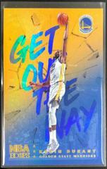 Kevin Durant [Holo] Basketball Cards 2018 Panini Hoops Get Out the Way Prices