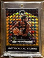 Evan Mobley [Gold] #2 Basketball Cards 2021 Panini Mosaic Introductions Prices