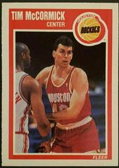 Tim McCormick #60 Basketball Cards 1989 Fleer Prices