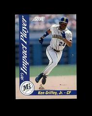 Ken Griffey Jr Baseball Cards 1992 Score Impact Players Prices