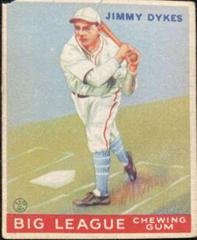 Jimmy Dykes #6 Baseball Cards 1933 World Wide Gum Prices
