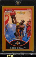 Kobe Bryant [Gold Refractor] Basketball Cards 2007 Bowman Chrome Prices