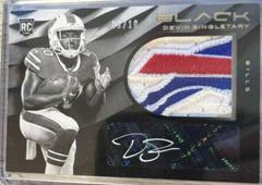 Devin Singletary [Patch Autograph Gold] Football Cards 2019 Panini Black Prices