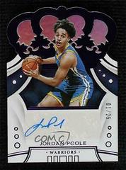 Jordan Poole [Purple] Basketball Cards 2019 Panini Crown Royale Rookie Autographs Prices