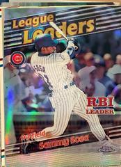 Sammy Sosa [Refractor] #225 Baseball Cards 1999 Topps Chrome Prices