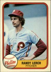Randy Lerch #25 Baseball Cards 1981 Fleer Prices