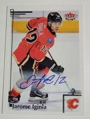 Jarome Iginla [Autograph] #86 Hockey Cards 2012 Fleer Retro Prices