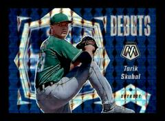 Tarik Skubal [Green Fluorescent] #PD12 Baseball Cards 2021 Panini Mosaic Debuts Prices