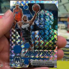 Shai Gilgeous Alexander [Mosaic] #6 Basketball Cards 2022 Panini Mosaic Montage Prices