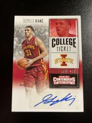 Georges Niang [Autograph Playoff Ticket] #157 Basketball Cards 2016 Panini Contenders Draft Picks Prices