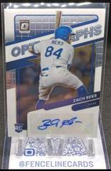Zach Reks Baseball Cards 2022 Panini Donruss Optic Optigraphs Prices