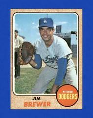Jim Brewer #298 Baseball Cards 1968 Topps Prices