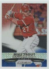 Mike Trout [Red White Blue Mojo Prizm] #120 Baseball Cards 2015 Panini Prizm Prices