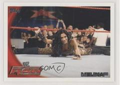 Melina Wrestling Cards 2010 Topps WWE Prices