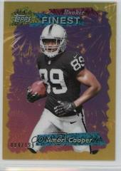 Amari Cooper [Gold Refractor] Football Cards 2015 Topps Finest 1995 Refractor Prices