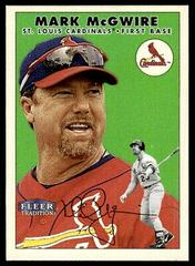 Mark McGwire Baseball Cards 2000 Fleer Tradition Prices