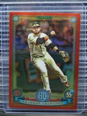 Brandon Crawford [Red] #265 Baseball Cards 2019 Topps Gypsy Queen Chrome Prices