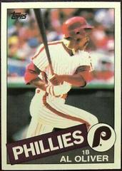 Al Oliver #130 Baseball Cards 1985 Topps Tiffany Prices