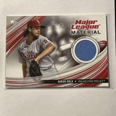 Aaron Nola #MLM-AN Baseball Cards 2023 Topps Series 1 Major League Material Relics Prices