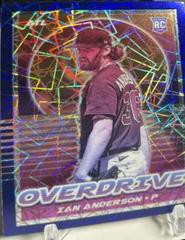 Ian Anderson [Purple Velocity] #14 Baseball Cards 2021 Panini Chronicles Overdrive Prices