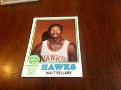 Walt Bellamy Basketball Cards 1973 Topps Prices