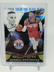 Russell Westbrook #15 Basketball Cards 2020 Panini Black Prices