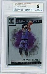 LeBron James #17 Basketball Cards 2019 Panini Impeccable Stainless Stars Prices