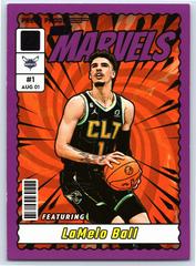 LaMelo Ball [Purple] #13 Basketball Cards 2023 Panini Donruss Net Marvels Prices