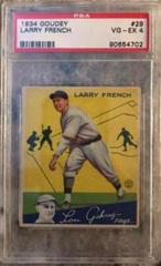 Larry French Baseball Cards 1934 Goudey Prices