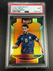 Lionel Messi [Orange Prizm] Soccer Cards 2016 Panini Select Prices