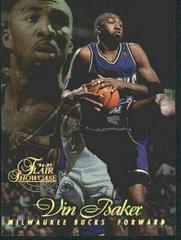 Vin Baker [Row 1] #60 Basketball Cards 1996 Flair Showcase Prices