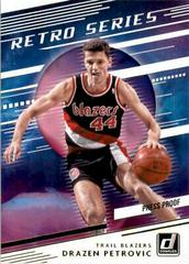 Drazen Petrovic [Press Proof] #6 Basketball Cards 2020 Donruss Retro Series Prices