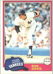 Ron Davis #16 Baseball Cards 1981 O Pee Chee Prices