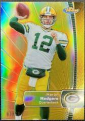 Aaron Rodgers [Gold Refractor] Football Cards 2012 Topps Finest Prices