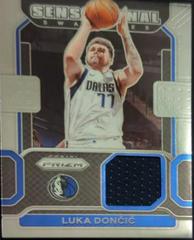 Luka Doncic #SW-LDC Basketball Cards 2021 Panini Prizm Sensational Swatches Prices