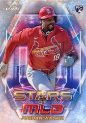 Jordan Walker #SMLBC-80 Baseball Cards 2023 Topps Update Stars of MLB Chrome Prices