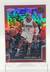 Chris Paul [Holo Orange Laser] Basketball Cards 2017 Panini Donruss Prices