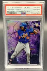 Dominic Smith [Refractor] #BSP47 Baseball Cards 2014 Bowman Sterling Prospects Prices