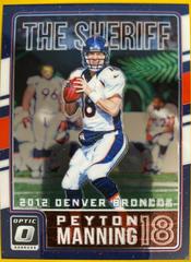 Peyton Manning #15 Football Cards 2016 Panini Donruss Optic Peyton Manning Tribute Prices