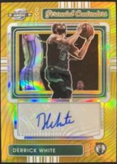 Derrick White [Gold] #4 Basketball Cards 2022 Panini Contenders Optic Perennial Autograph Prices