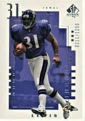 Jamal Lewis #132 Football Cards 2000 SP Authentic Prices