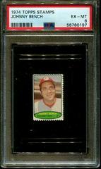Johnny Bench Baseball Cards 1974 Topps Stamps Prices