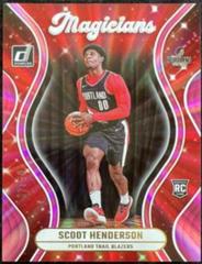 Scoot Henderson [Pink] #2 Basketball Cards 2023 Panini Donruss Magicians Prices