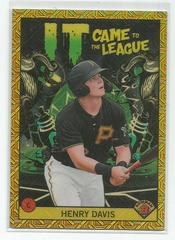 Henry Davis [Gold Refractor Mega Box Mojo] #ICFL-1 Baseball Cards 2022 Bowman Chrome It Came To The League Prices
