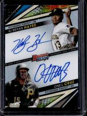 Oneil Cruz, Ke'Bryan Hayes #DA-HC Baseball Cards 2022 Bowman's Best Dual Autographs Prices
