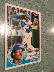 U. L. Washington #687 Baseball Cards 1983 Topps Prices