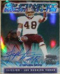 Stephen Davis Football Cards 2000 Topps Finest Moments Prices