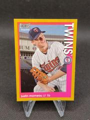 Justin Morneau [Gold] #4 Baseball Cards 2022 Topps Archives Snapshots Prices