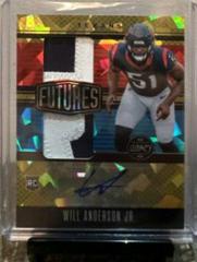 Will Anderson Jr. [Yellow Diamond] #FAPS-1 Football Cards 2023 Panini Legacy Futures Patch Autographs Prices